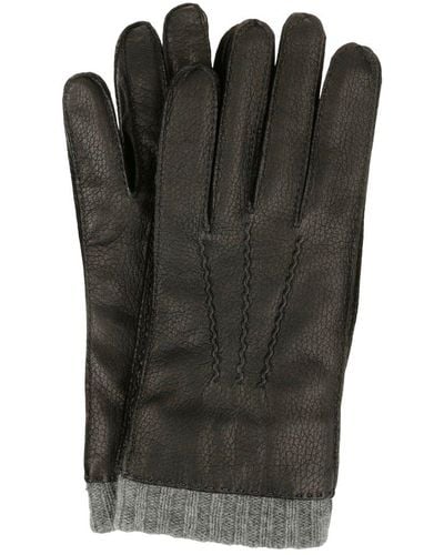 Paul Smith Glove Deer Skin - Black