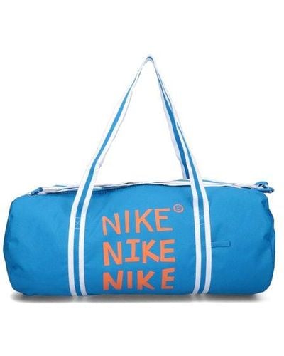 Nike Heritage Duffel Top Handle Bag - Blue