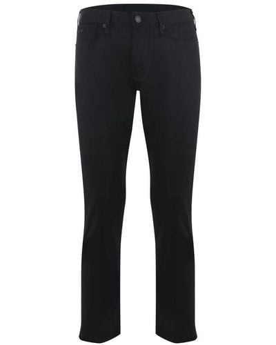 Emporio Armani Jeans J06 In Tela Denim - Black