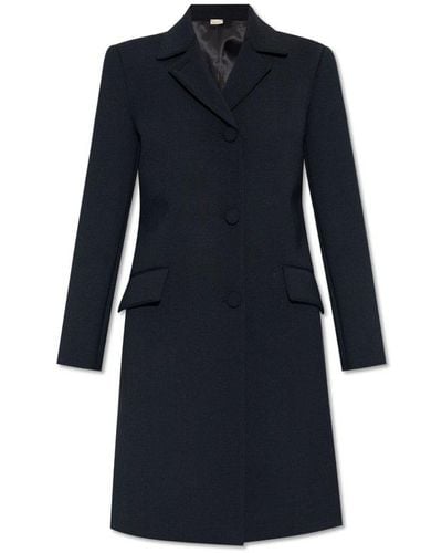 Gucci Single-Breasted Coat - Blue