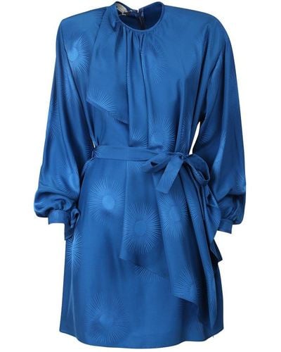 Stella McCartney Draped Dress - Blue