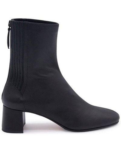 Aquazzura Saint Honore Block-heeled Boots - Black