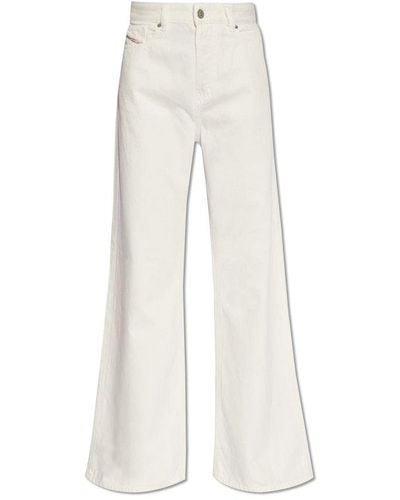 DIESEL 1996 D-Sire L.32 Loose-Fit Jeans - White