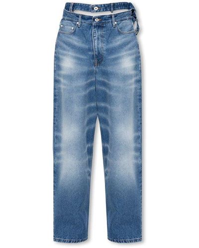 Y. Project Branded Jeans - Blue