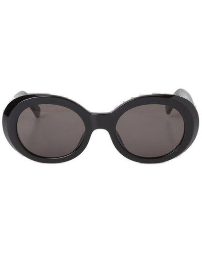 Ambush Kurt Oval Frame Sunglasses - Grey