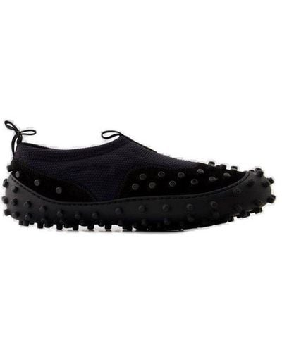 Sunnei Studded Slip-on Sneakers - Black