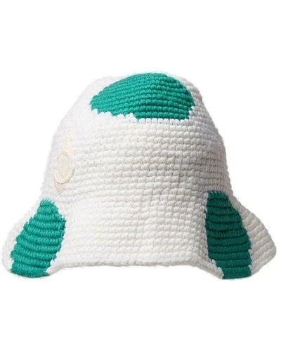 Moncler Genius Moncler X Jw Anderson Knit Bucket Hat - Green