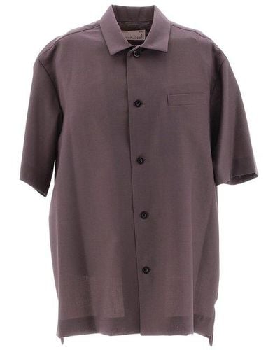 Sacai Shirts - Purple