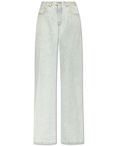 Emporio Armani Wide-leg Jeans, - White
