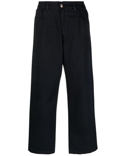 Societe Anonyme Red Cross High Waist Trousers - Blue