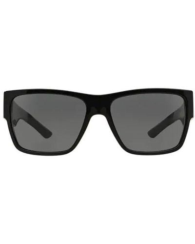 Versace Square Frame Sunglasses - Black