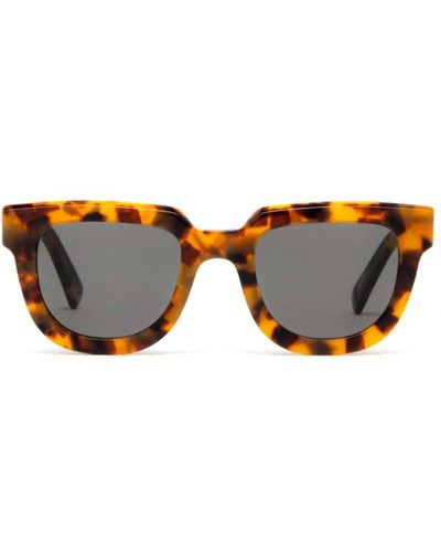 Retrosuperfuture Serio Square Frame Sunglasses - Brown