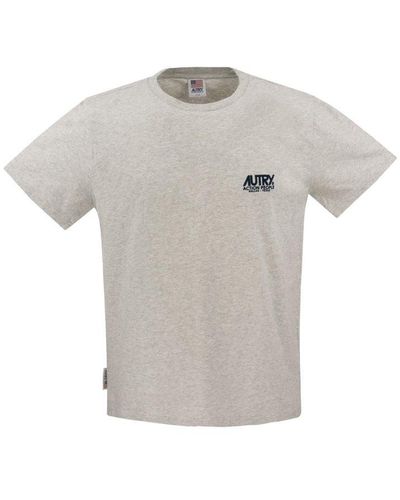 Autry Flock Logo T-shirt - Grey