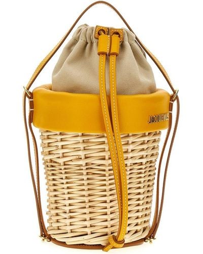Jacquemus Le Panier Seau Bucket Bag - Yellow