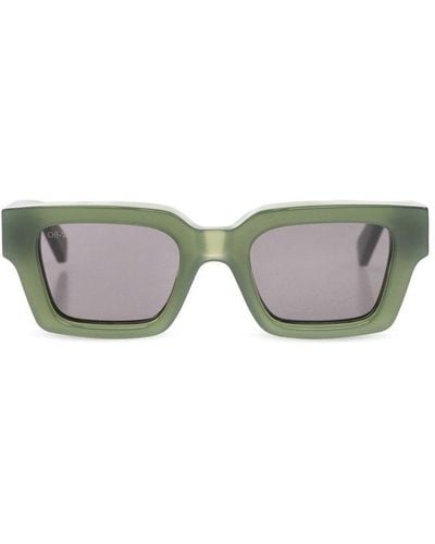 Off-White c/o Virgil Abloh Virgil Square Frame Sunglasses - Grey