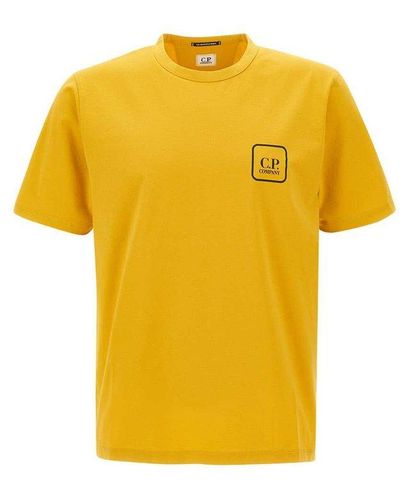 C.P. Company Metropolis Series Crewneck T-shirt - Yellow