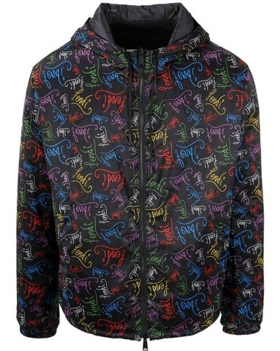 Fendi Noel Fielding Print Reversible Jacket - Men - Multicolour