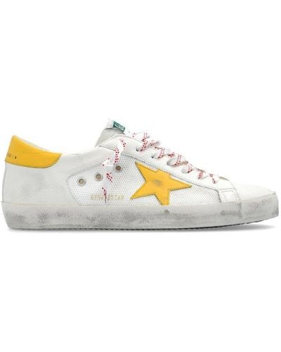 Golden Goose Star Patch Low-top Trainers - Yellow