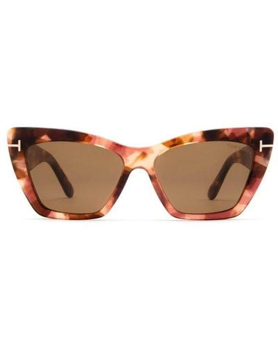 Tom Ford Cat-eye Sunglasses - Multicolour