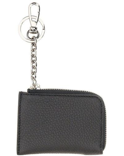 Maison Margiela Four-stitch Zip-around Wallet - Black