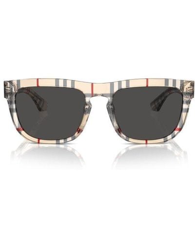 Burberry Square Frame Sunglasses - Gray