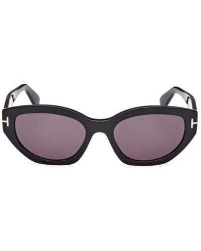 Tom Ford Butterfly Frame Sunglasses - Purple