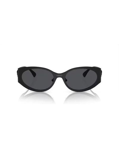 Versace Oval-frame Sunglasses - White