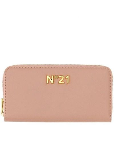 N°21 Leather Wallet - Multicolour