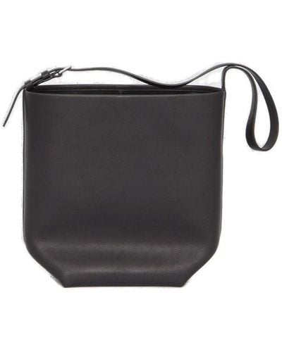 The Row Medium N/s Shoulder Bag - Black