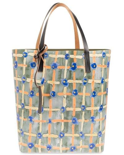 Marni ‘Tribeca’ Shopper Bag - Blue