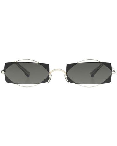 Mykita X Damir Doma Charlotte Rectangular Frame Sunglasses - Black