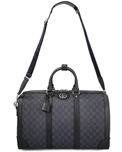 Gucci Ophidia All-over GG Stamped Small Duffle Bag - Black