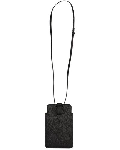 Maison Margiela Four-stitch Phone Holder - Black