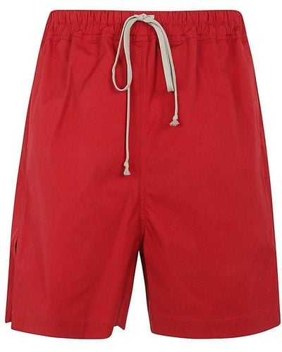 Rick Owens Boxers Shorts - Red
