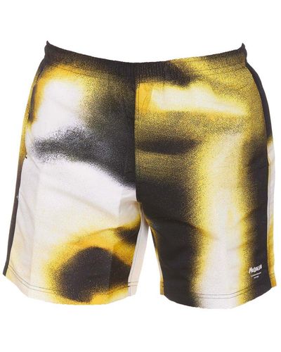 Alexander McQueen All-over Graphic Printed Swim Shorts - Multicolor