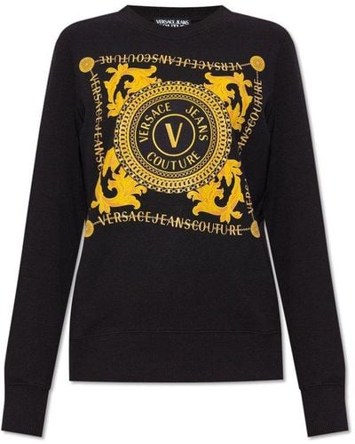 Versace Printed Sweatshirt - Black