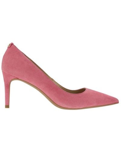 Michael Kors Pointed Toe Slip-on Court Shoes - Pink