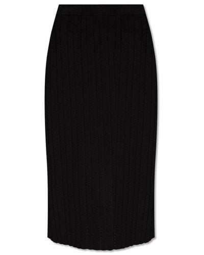 Proenza Schouler Proenza Schouler Label Ribbed Skirt - Black
