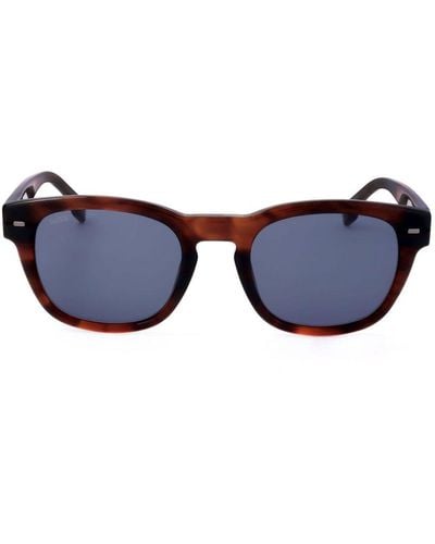 BOSS 1380/s Square Frame Sunglasses - Blue