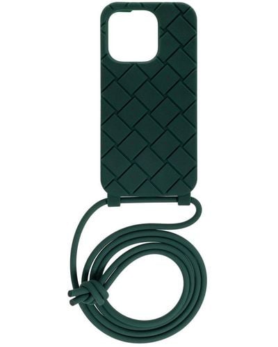 Bottega Veneta Iphone 14 Pro Case, - Green