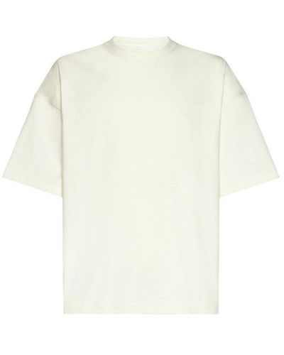 Bottega Veneta Jersey Oversized Long Sleeve T-Shirt - White