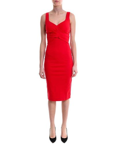 DSquared² Fitted Mini Dress - Red