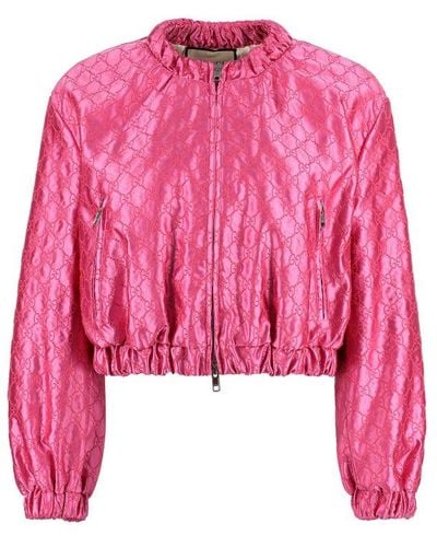 Gucci Silk Jacket - Pink