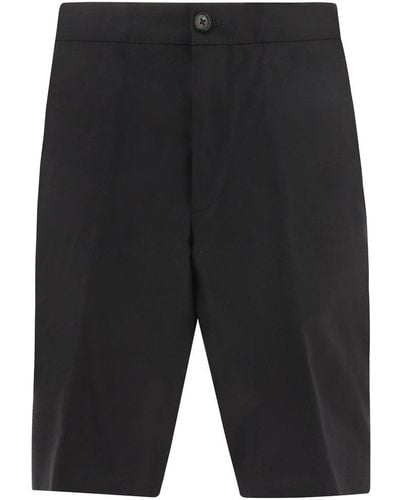 Alexander McQueen Cotton Shorts - Grey