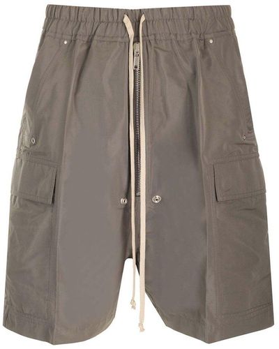 Rick Owens Cargo Shorts - Grey