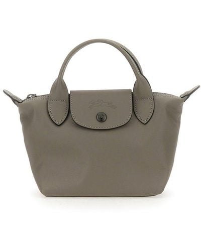 Longchamp Le Pliage Xtra Xs Handbag - Gray