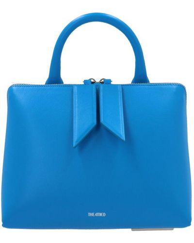 The Attico Friday Top Handle Bag - Blue