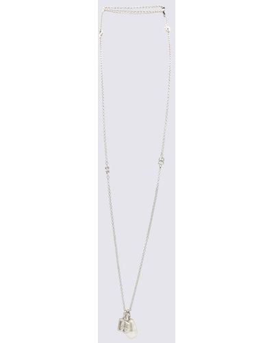 Dolce & Gabbana Metal Necklace - White