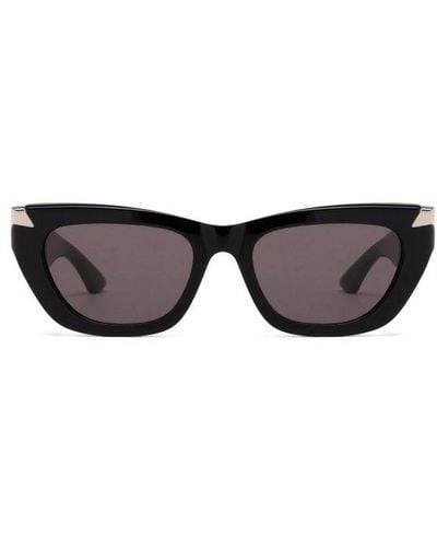 Alexander McQueen Cat-eye Frame Sunglasses - Grey