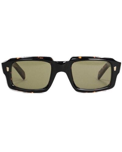 Cutler and Gross Rectangle Frame Sunglasses - Multicolor